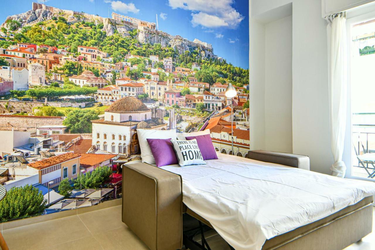Renovated Flat In Athens Perfect Location Apartment Luaran gambar